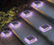 Solar Deck Dock LED Light Outdoor Solar Step Lights Walkway Pathway Driveway Marker Outside Lighting for Stair Rail Garden Patio Yard Ground Lawn ...