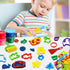 Playdough Tools with 40 pcs Plastic Play Dough Cutters Animal Shapes, 3 pcs Basic Play Dough Tools...
