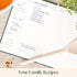 CATCHYOURDREAMS Blank Recipe Book - Keepsake Gift - Hardcover Family Heirloom Recipe Book to Write Your Own Recipe (Rosemary Green)...