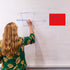 LLPT Dry Erase Magnetic Sheets 6 Packs 8.3" x 12.2" Reusable Washable No Adhesive Trimable Sticker Notes for Refrigerator Desktop Shelf DIY Whiteb...