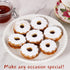 Linzer Tart Cookies | 10 Individually Wrapped Shortbread Cookies | Fresh & Delicious Italian Cookies | Linzer Tortes | Jelly Filled Cookies | Gour...