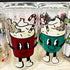 TECKWRAP Holographic Sparkle Adhesive Craft Vinyl,1ftx5ft,Red...