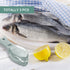 3 Pieces Fish Scale Remover Cleaner Fish Skin Brush Plastic Kitchen Scraper Graters Tool Fast Cleaning Kit(Light Colors)...