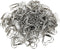 100 Pcs Cute Paper Clips Suitable for Children Ladies Wedding Decoration Document Notes Organization Office Supplies Heart Paper Clips (Silver)...