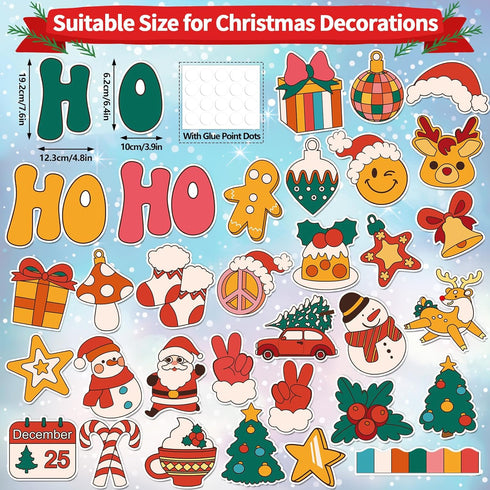 Christmas Bulletin Board Decorations Groovy Christmas Classroom Bulletin Board Christmas Tree Cutouts Classroom Decor Farmhouse School Holiday Bul...