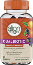 Align DualBiotic, Prebiotic + Probiotic for Women and Men, Help Nourish and Add Good Bacteria for Digestive Support, Natural Fruit Flavors, 90 Gum...