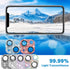 for iPhone 14 and iPhone 14 Plus Camera Lens Protector, Bling 3D Rhinestone Sparkle Diamond 9H Tempered Glass Camera Cover Anti Scratch Shockproof...