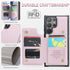 for Samsung Galaxy S24 Ultra Case with Card Holder, for Samsung S24 Ultra Wallet Case for Women Men with RFID Blocking, Durable Kickstand Shockpro...