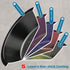 5 inch Small Pie Pan, 4 Pack Nonstick Round Cake Bread and Meat Tins for Oven and Instant Pot Baking...