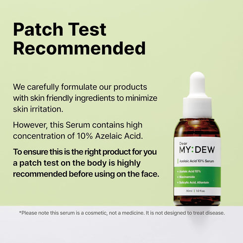 10% Azelaic Acid Serum with Niacinamide, Salicylic Acid, Allantoin, Rosacea Treatment for Face Redness Relief, Reduce Cystic Acne Scar, Pimples, N...