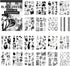 Scrapbooking Stickers Book 200 Stickers A5 Size People Stickers Pre-Cut Washi Stickers for Journaling stickers black and white scrapbook supplies...