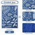 38 Sheets Cyanotype Paper A5 Sun Print Paper Kit with 2 Clear Acrylic Sheets High Sensitivity Solar Drawing Paper Nature Sun Printing Paper for Ad...