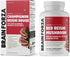 Brain Forza Organic Red Reishi Mushroom Capsules, Adaptogenic Mushroom Powered Immune Support, Heart and Cardiovascular Health, General Wellness a...
