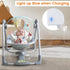 Baby Swing Power Cord for Ingenuity InLighten, Simple Comfort and Swing'n Go Charger, 2-in-1 Charging Cable with USB A and DC Plug, Power Adapter...