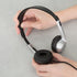 Egghead Stereo School Headphone with Leatherette Ear Cushion, Black, EGG-IAG-1008-SO...