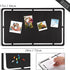 SEG Direct Large Felt Pin Board for Wall, Memo Board 28" x 17", Bulletin Board and Notice Board with 35 Push Pins for Notes, Pictures, Office Home...