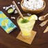 Totally Bamboo Take Along Reusable Bamboo Utensil Set with Straw, Dishwasher Safe, Pineapple Design...