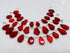 1 Strand Coral Quartz 10 Pcs Beads Size 4X14-5X20Mm Fancy Shape Cut Faceted Beads For Jewellery Making, Beading & Craft Supplies Kcrafts-Rk_K04...