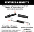 Lippert Replacement Adjustment Screw Kit for RV Trailer Electric Brake Assembly...