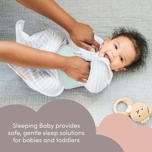 SleepingBaby Zipadee-Zip Snuggle Strap - Wearable Blanket Accessory for Transition Swaddle - One Size, Mint...