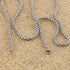 Large Heavy Lucky Number 13 Celtic Gothic Mens Stainless Steel Necklace + Rolo Chain...