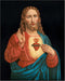 Posterizer 1 pcs-Heart of Jesus painting poster-Religious Posters-Gifts for Christians -Decor for Church, Sunday School Classroom- unframed wall a...