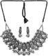 Ethnic Afghani Handmade Boho Fashion Oxidized Silver Indian Trendy Statement Gypsy Choker Necklace Jewelry...
