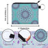 Coin Purse for Women 10 Pack Purse Pouches for Inside Purse Deanfun Mini Change Wallet with Zipper Bulk Keychain Cute Tampon Holder for Women Gift...