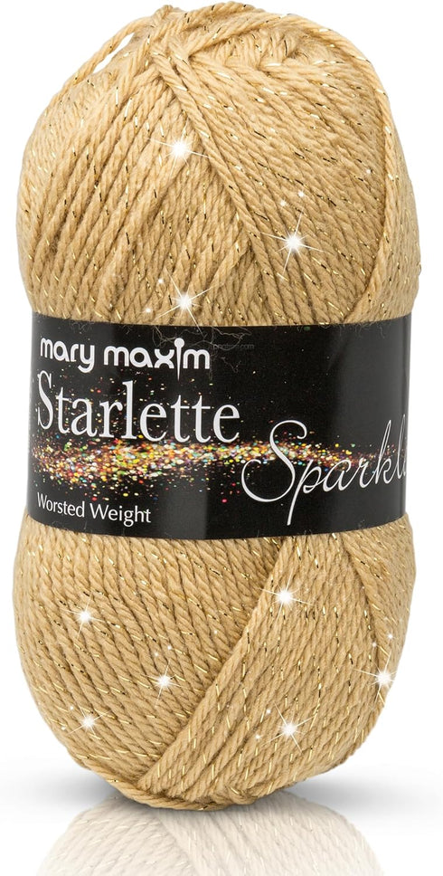 MARY MAXIM Topaz Starlette Sparkle Yarn...
