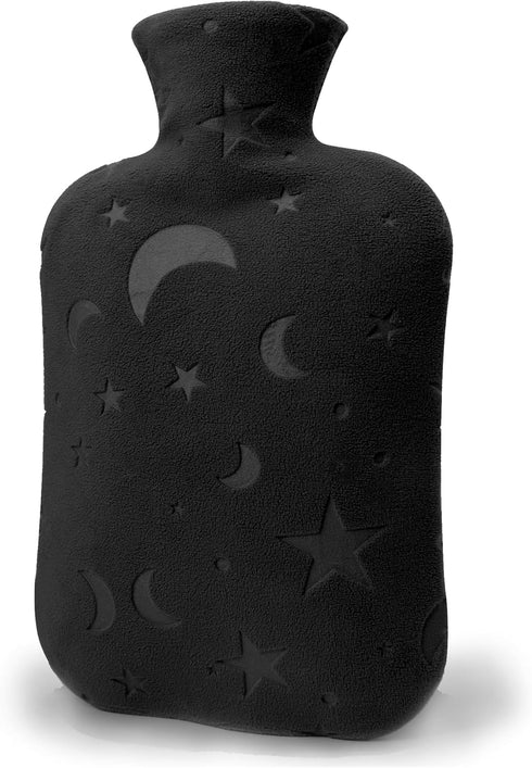 Hot Water Bottle with Soft Cover, 2L Hot Water Bag for Menstrual Cramps, Neck and Shoulder Pain Relief, Hot and Cold Therapies, Hand Feet Warmer, ...