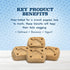 Blue Buffalo Baby BLUE Crunchy Biscuits with DHA, Crunchy Dog Treats for Puppies, Made with Natural Ingredients, Oatmeal & Banana, 8-oz. Bag...