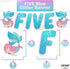 KatchOn Shiny Mermaid 5th Birthday Decorations - Pack of 9 | Mermaid Balloons, Banners, Party Decorations...