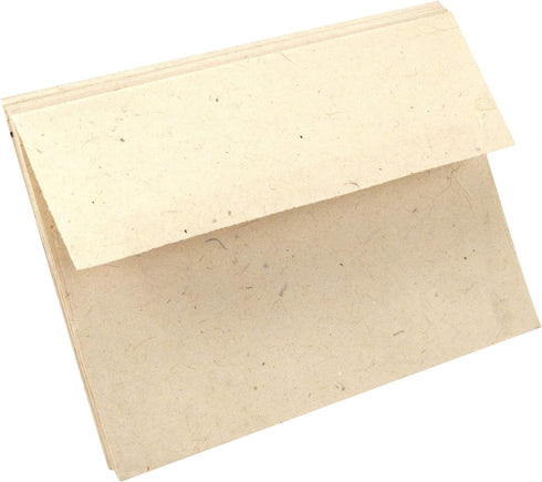 Handmade Seeded Plantable Paper Envelopes 10 Count A6 4.75 x 6.5 inches...