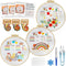 Catephe Embroidery Kit for Beginners, 3 Set Embroidery Starter Kit with Embroidery Patterns, Beginner Embroidery Kit for Beginners Adults and Kids...