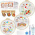 Catephe Embroidery Kit for Beginners, 3 Set Embroidery Starter Kit with Embroidery Patterns, Beginner Embroidery Kit for Beginners Adults and Kids...