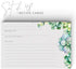 48 Succulents Recipe Cards, 4x6 in, Water Resistant...