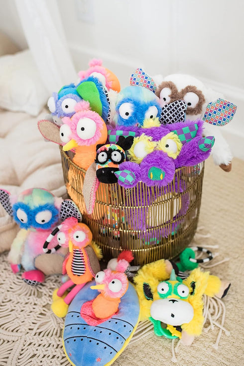 Ollie The Oddball Oddbird Plush Hanging Musical Pull Activity Toy Gender Neutral Fun Funky Cool Baby Toddler Sensory Gift...