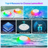 LemonBest Bluetooth Speakers with Colorful Lights - Portable Pool Speaker IPX7 Waterproof Floating with 8 Modes - Built-in Mic HD Stereo Sound Han...