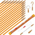 KOOTANS 22FT Fiberglass Wire Running Kit, Wire Fishing Tools, Electrical Wire Puller Through Wall Cable Snake Rods Fish Tape Set with Different Ac...