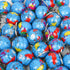 PROLOSO 48 Pcs Globe Keychains Bulk for Kids World Planet Earth Theme Keyrings Toy 1 Inch...