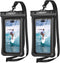 NEPHI IP68 Waterproof Phone Pouch 2 Pack-Up to 7.0"?Adjustable Neck Lanyard Floating Waterproof Phone Case for iPhone,Phone Dry Bags for Vacation ...