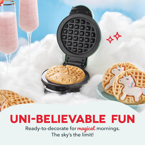 Multi Maker Mini Maker System 2pc Plate Pack - Unicorn & Dinosaur...