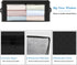 HomeHacks Storage 4-Pack Clothes Organizer Storage Bags Foldable Storage Box with Large Clear Window Sturdy Handles for Closet, Dorm, Pillows, Bed...