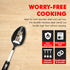 Chef Craft Select Slotted Spoon, 12.75 inch, Stainless Steel...
