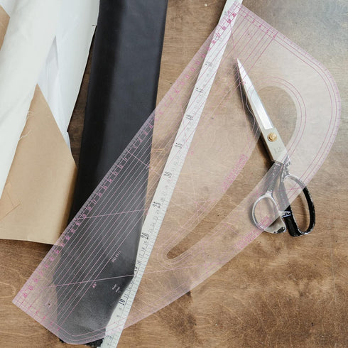 Angoily Metric Sewing Ruler French Curve Pattern Ruler Sewing Measure Tailor Ruler for Tailor Craft Tool Drawing Measuring Supplies...