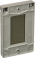 Legrand Pass & Seymour CA26GV Cast Weatherproof Outdoor Cover, 1 Gang, Decorator or GFCI Opening with Vertical Self-Closing Lid, Gray (1 Count)...