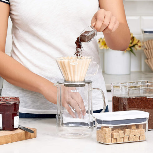 OXO Good Grips POP Container Coffee Scoop, Clear...