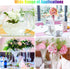 ZTML MS 16000 Pieces Clear Water Gel Jelly Beads, Vase Filler Beads, Non Toxic Water Beads for Soilless Planting, Wedding Centerpiece, Floral Arra...