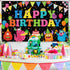 Birthday Backdrop Birthday Party Photography Background Decorations Happy Birthday Backdrop Banner Cake Table Banner for Baby Shower Party Supplie...