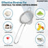 Stainless Steel Small Strainer Fine Mesh Strainer, Mini Cocktail Strainer For Cocktails Tea Herbs Coffee & Drinks, Tea Strainer with Handle, Rust ...